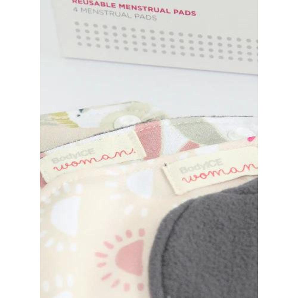 Bodyice - Reusable Menstrual Pads - Pack Of 4