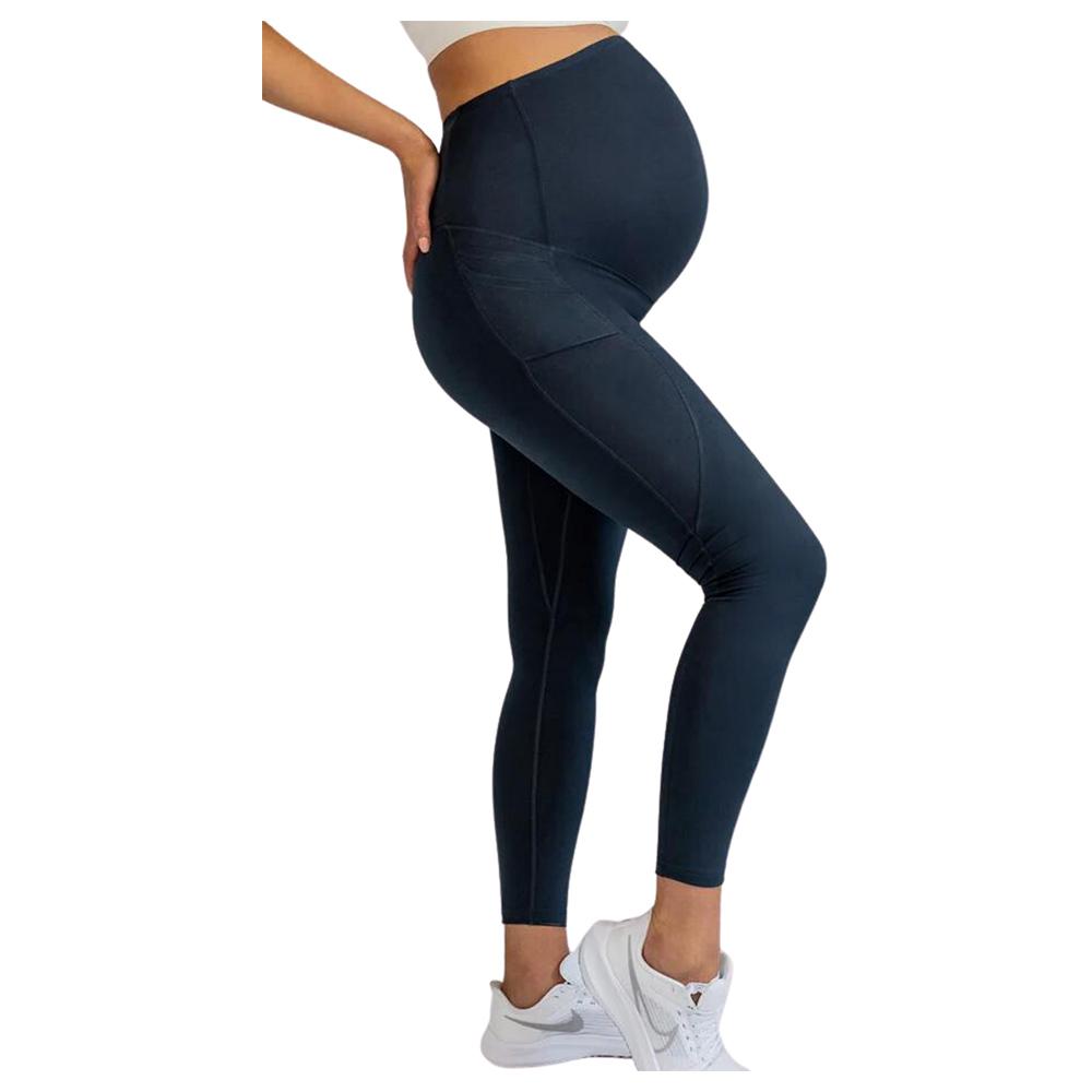 Mums & Bumps - Blanqi - Active Maternity Pocket Leggings - India Ink