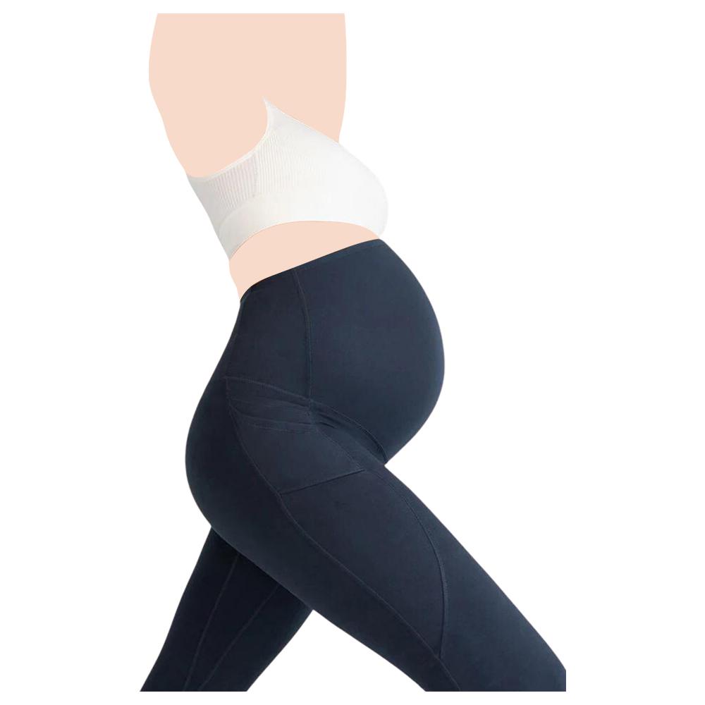 Mums & Bumps - Blanqi - Active Maternity Pocket Leggings - India Ink