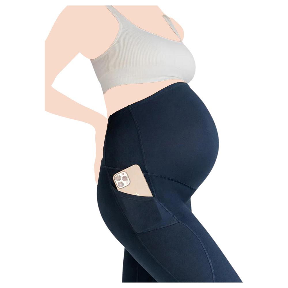 Mums & Bumps - Blanqi - Active Maternity Pocket Leggings - India Ink