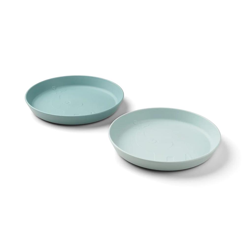 Done by Deer - Kiddish Plate - Elphee Blue - Pack of 2