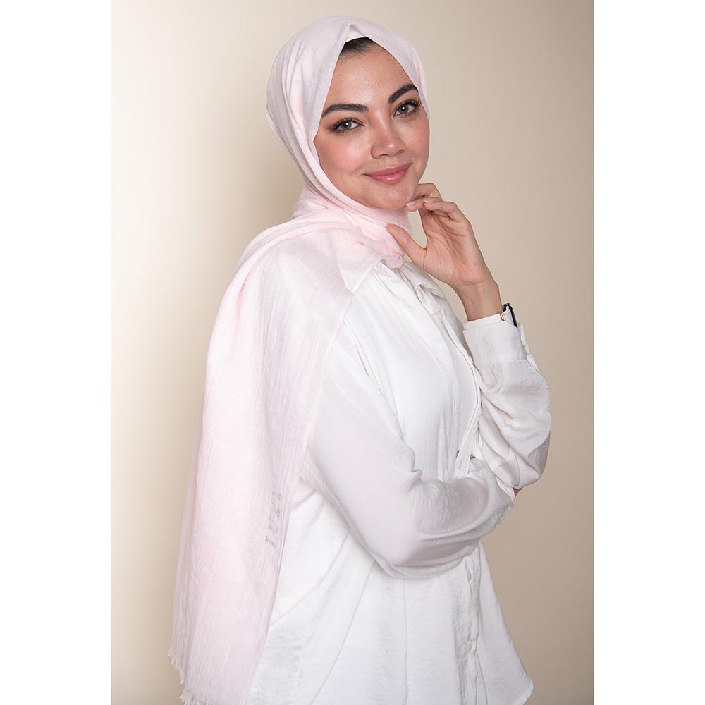 Luxy Hijab - Modal Cotton Hijab - Baby Pink