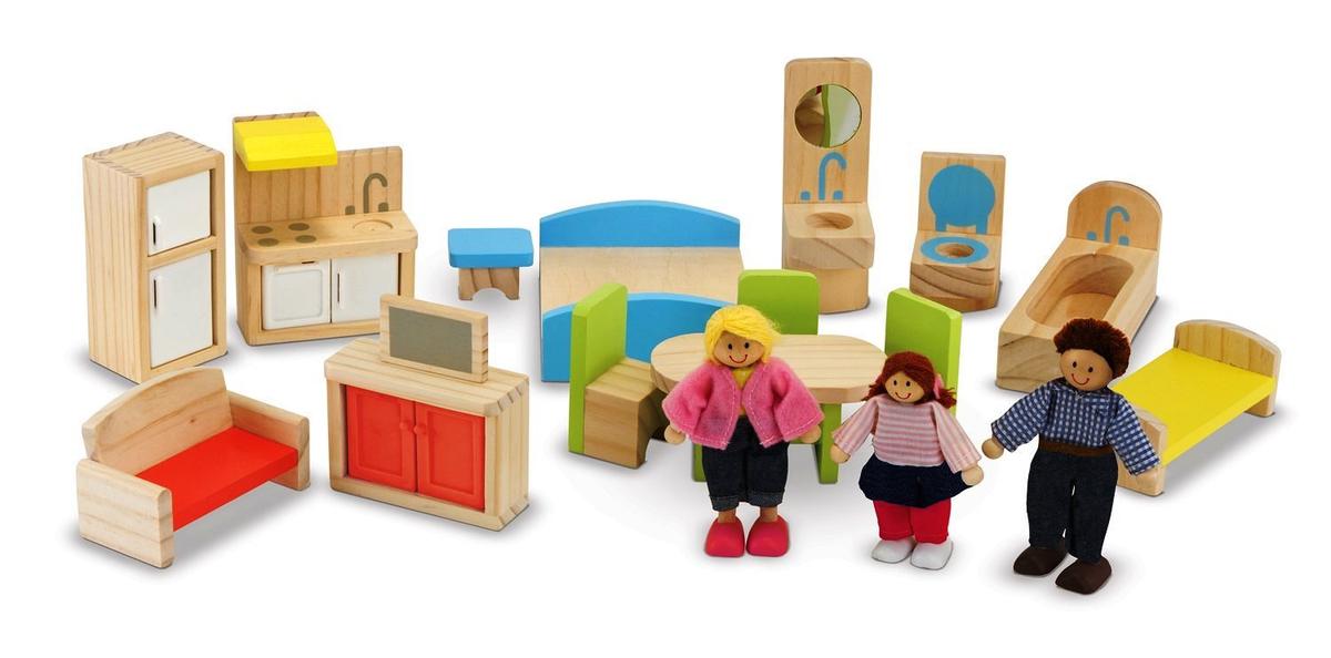 Melissa & Doug Hi-Rise Dollhouse