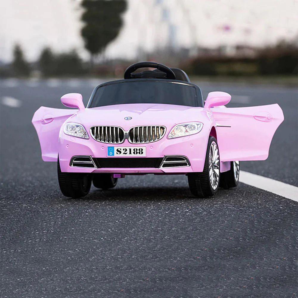 Amsham - BMW Kids Ride-On Car - 12V - Pink