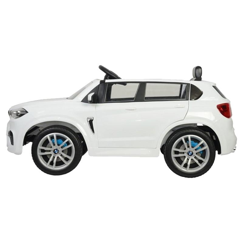 BMW - X5 Kids Electric Rideon Car - White - 12V