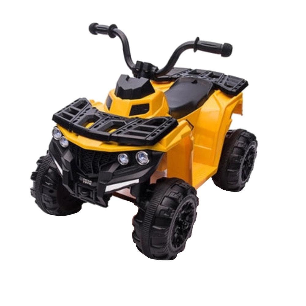 Factual Toys - Kids Electric Atv Ride-On Quad Bike - 6V - Yellow