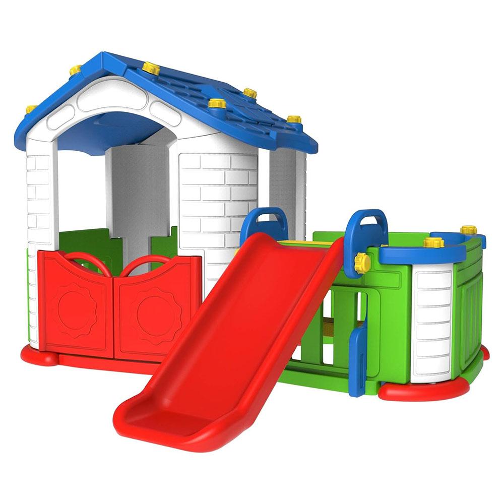 Factual Toys - Big Playhouse With Slide