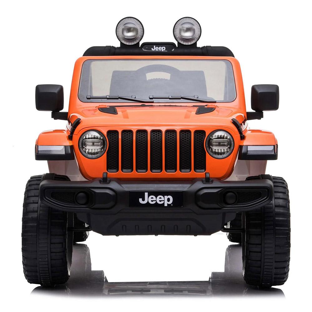 Jeep - Rubicon Licensed Kids Ride-On Jeep - 12V - Orange