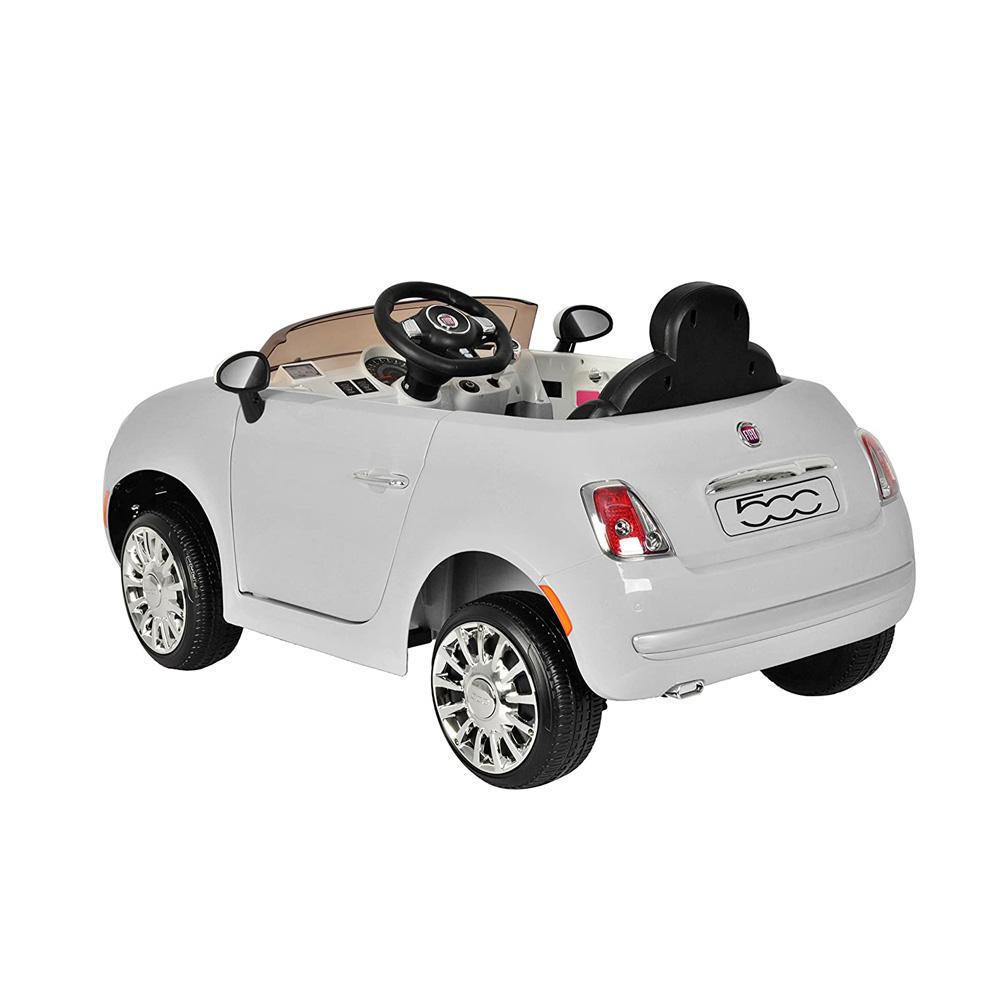 Fiat - 500 Kids Electric Ride-On Car - 12V White