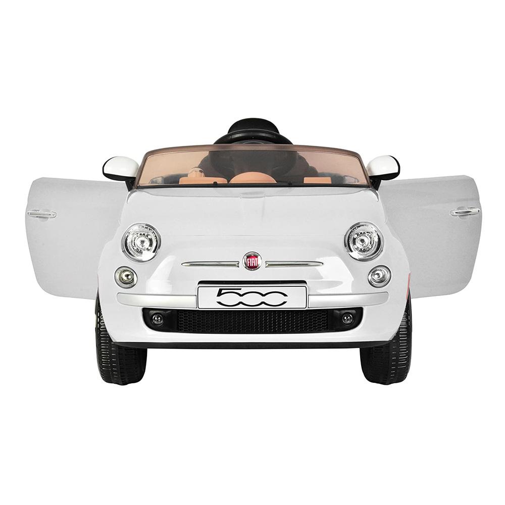 Fiat - 500 Kids Electric Ride-On Car - 12V White