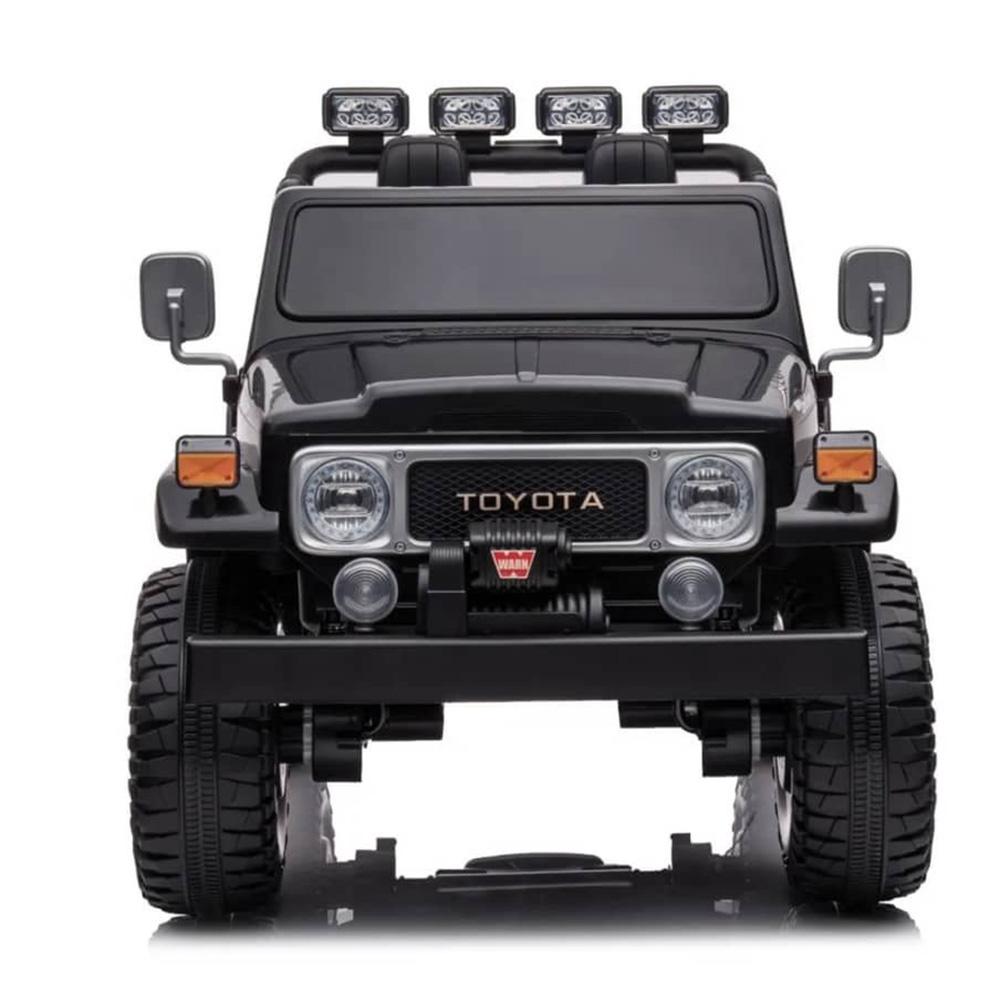 Toyota -  Licensed Land Cruiser Fj40 Electric Ride-On Car - 24V - Black