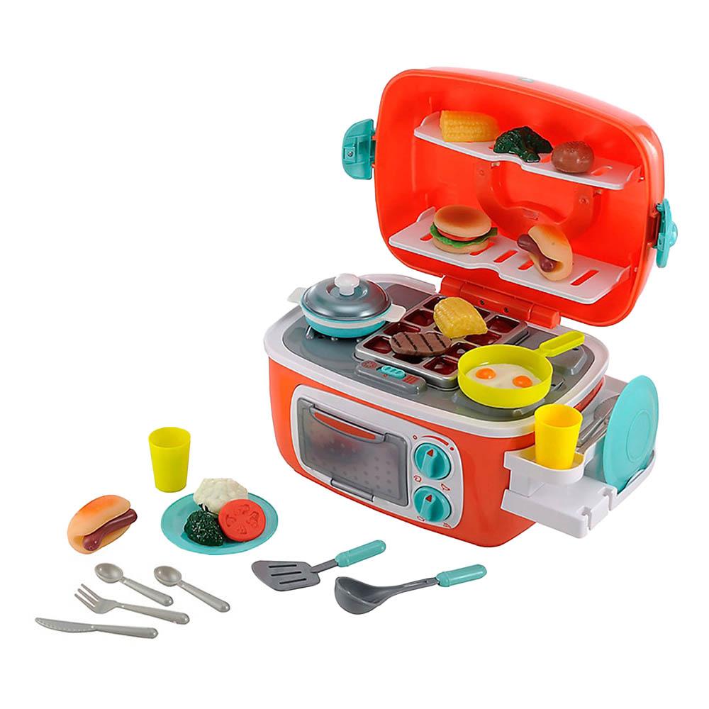 Early Learning Centre - Mini Sizzling Kitchen Playset - 31pcs