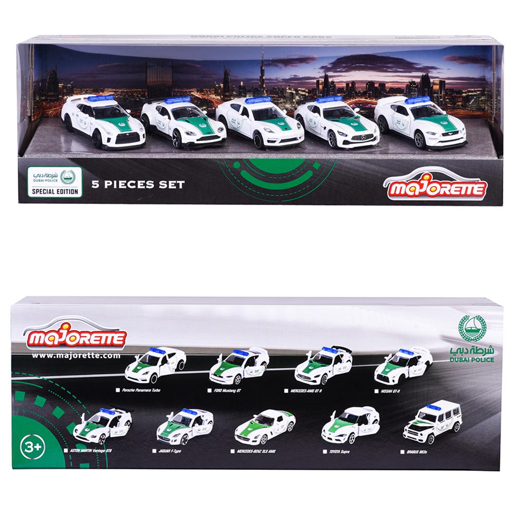 Majorette - Dubai Police V1 Gift Pack - 5pcs