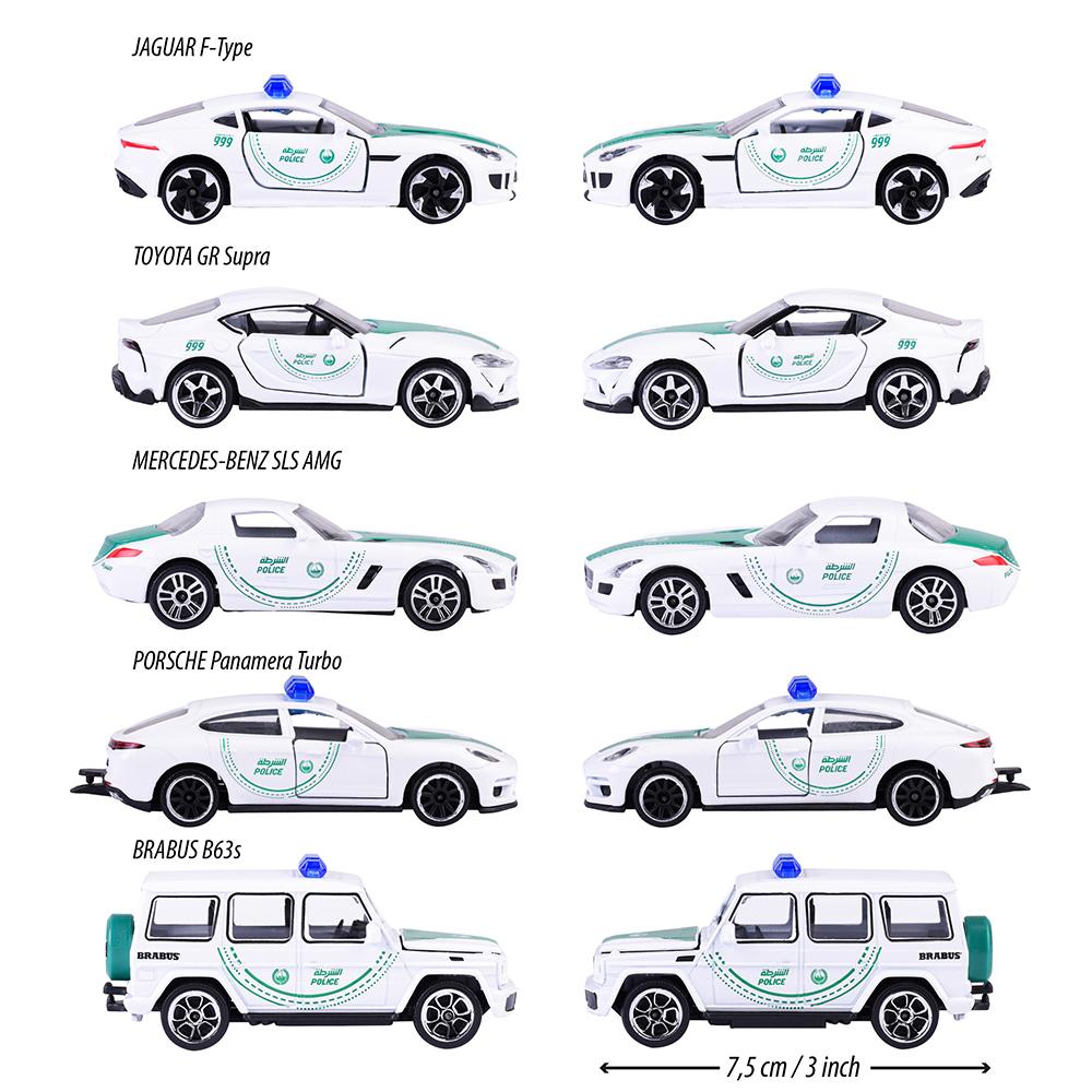 Majorette - Dubai Police V2 Gift Pack - 5pcs