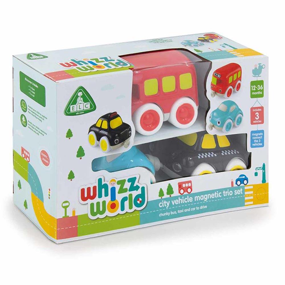 Early Learning Centre - City Vehicle Magnetic Trio Set