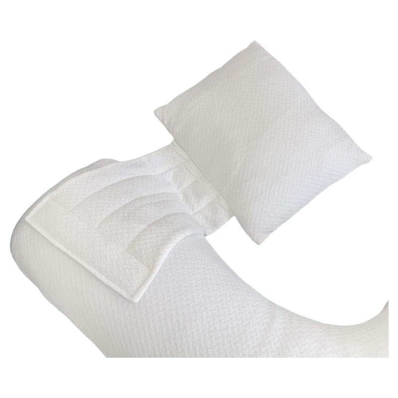 Blooming Blossom - Multiposition Pregnancy & Nursing Pillow - White