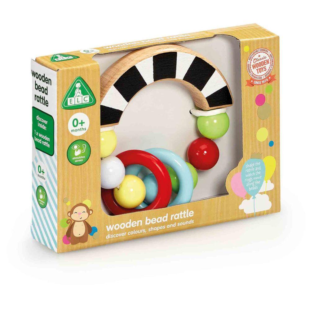 ELC - Wooden Bead Rattle Toy