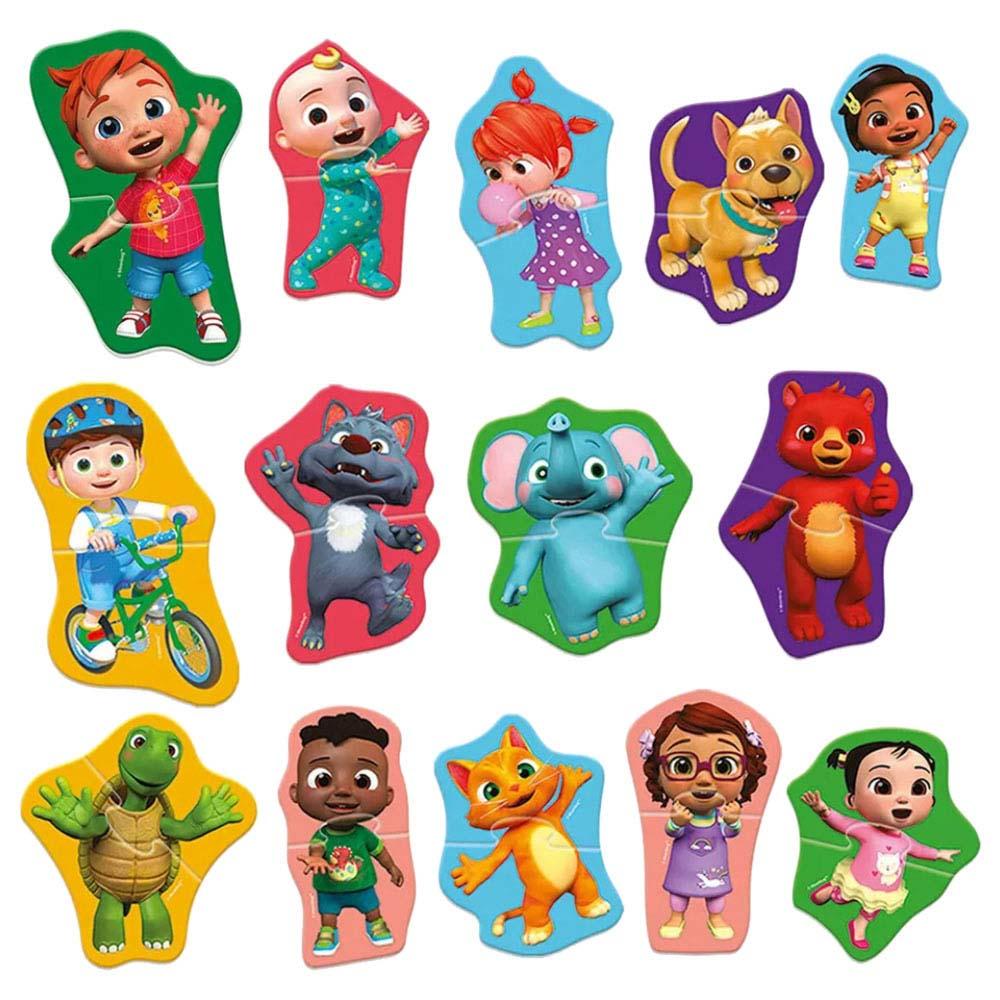 Cocomelon - Baby Two-Piece Puzzles - 14pcs