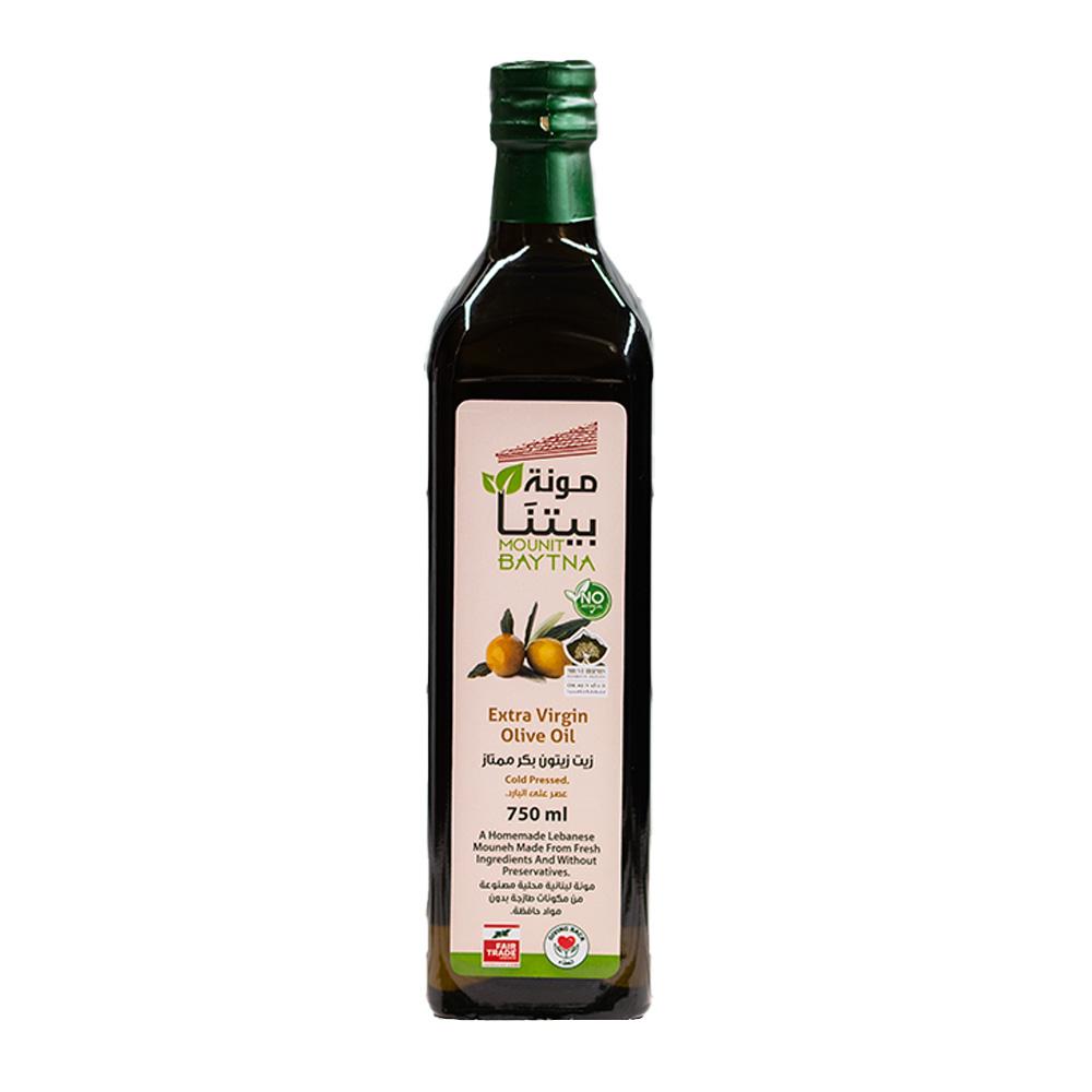 Mounit Baytna - Extra Virgin Olive Oil 750ml - Pack of 3