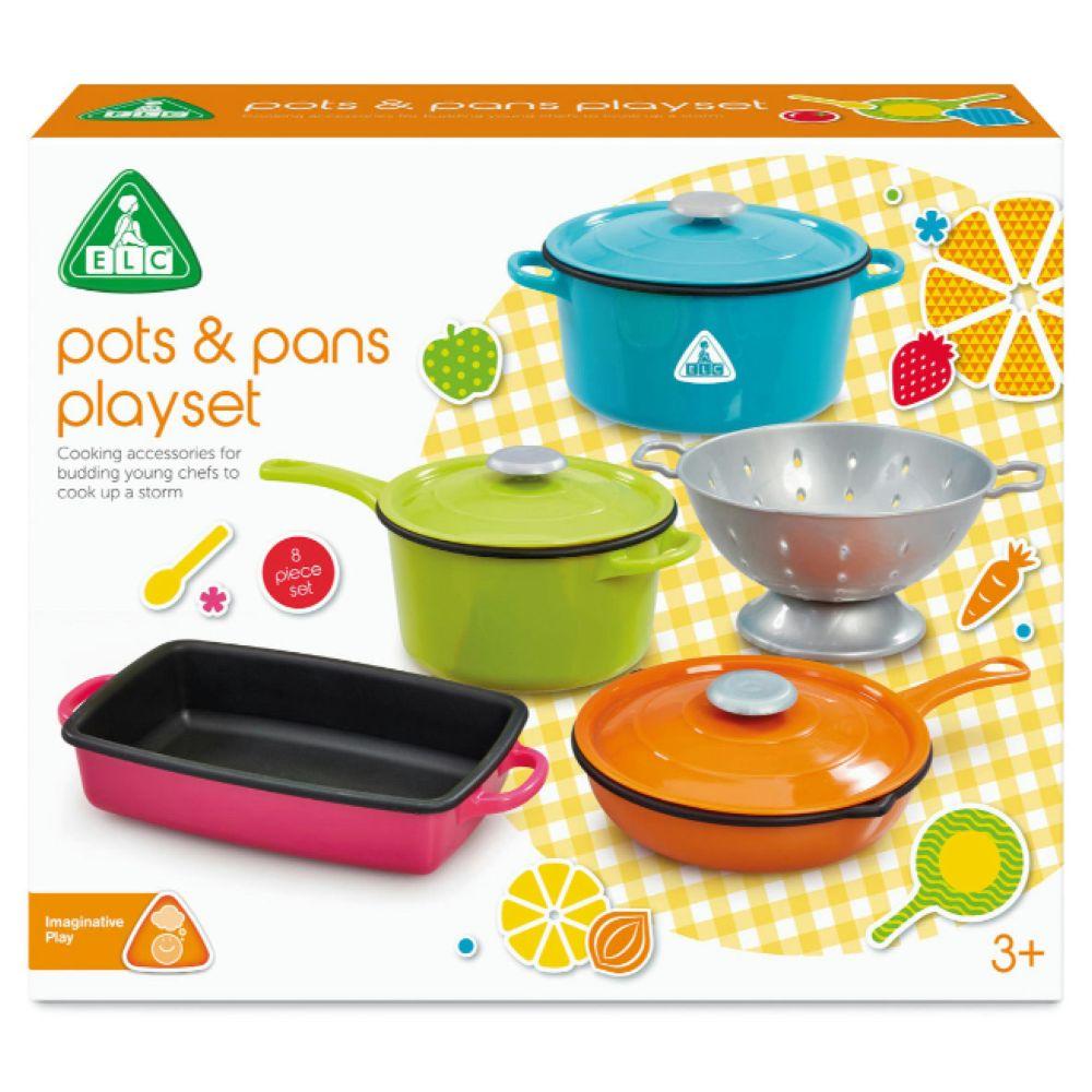 ELC - Pots And Pans Playset - 5pcs