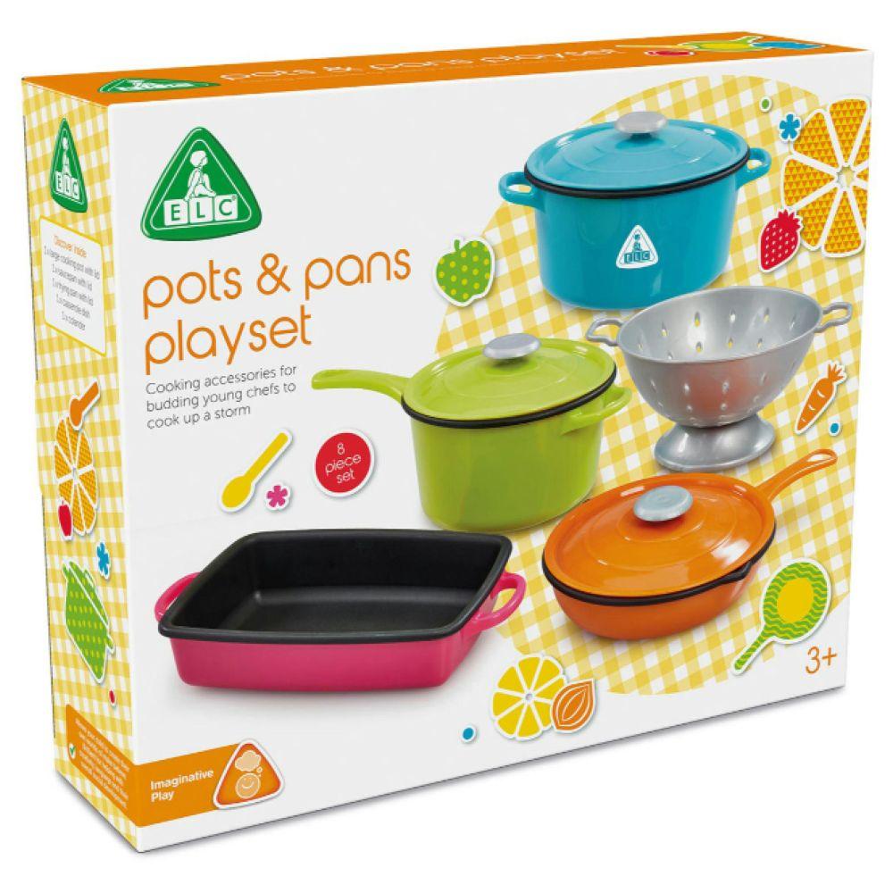 ELC - Pots And Pans Playset - 5pcs