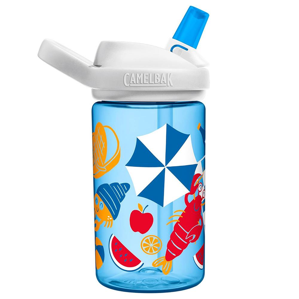 CamelBak - Spring Summer Eddy+ Kids Water Bottle - Nautical Picnic - 414 ml