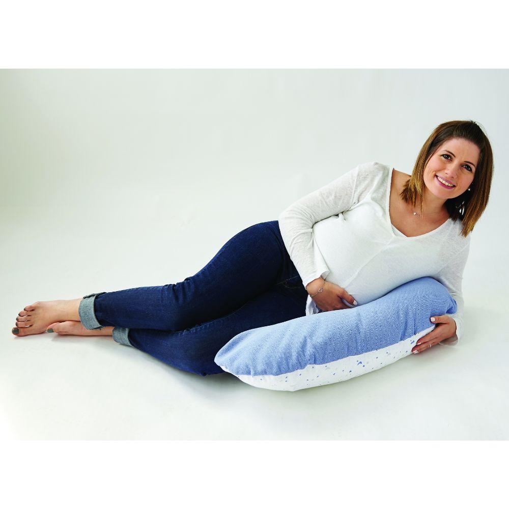 Tineo - 2-in-1 Maternity Cushion & Nursing Pillow - Grey