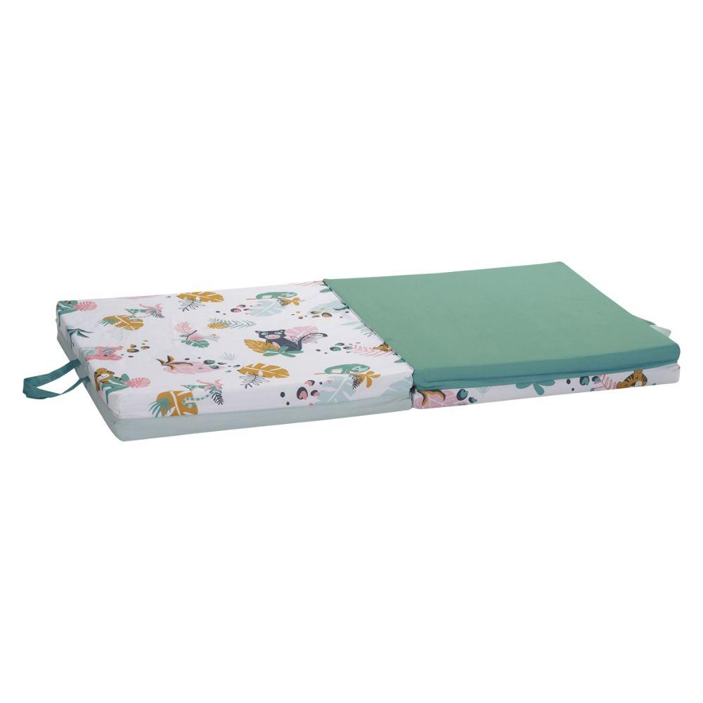 Tineo - 3-in-1 Smart & Fun Playmat, Jungle Buddies - 120 x 120 cm