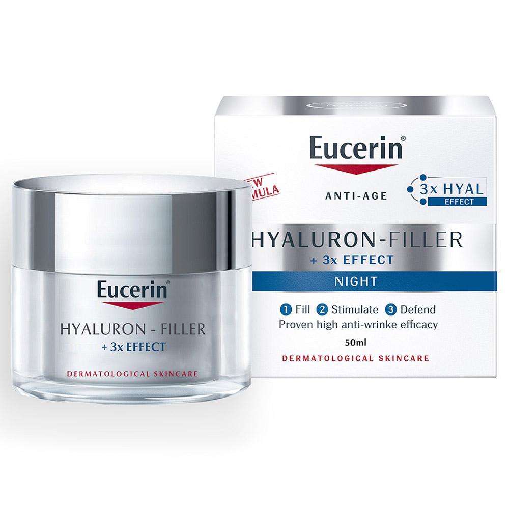 Eucerin - Hyaluron Filler Anti-Aging Face Night Cream For Dry Skin 50ml