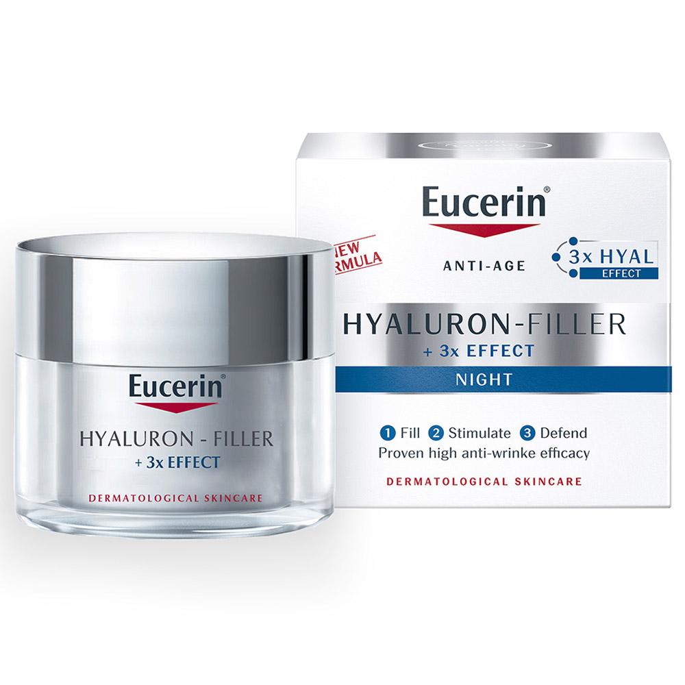 Eucerin - Hyaluron Filler Anti-Aging Face Night Cream For Dry Skin 50ml