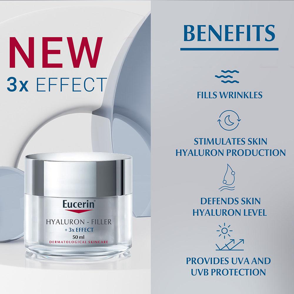 Eucerin - Hyaluron Filler Anti-Aging Face Night Cream For Dry Skin 50ml