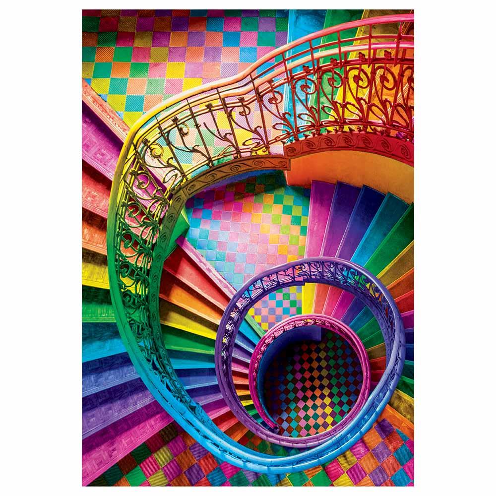 Clementoni - Stair Colorboom Puzzle - 500pcs