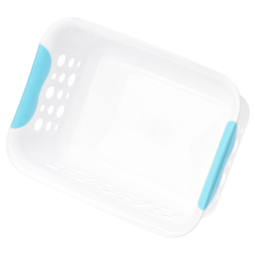 Uniq Kidz - Baby Multipurpose Plastic Storage Basket - White