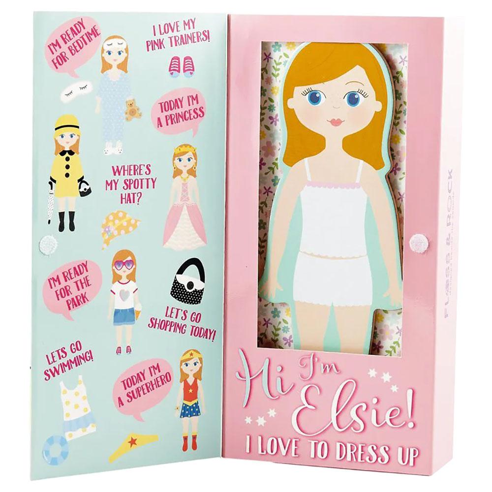 Floss & Rock - Magnetic Dress Up Toy - Elsie