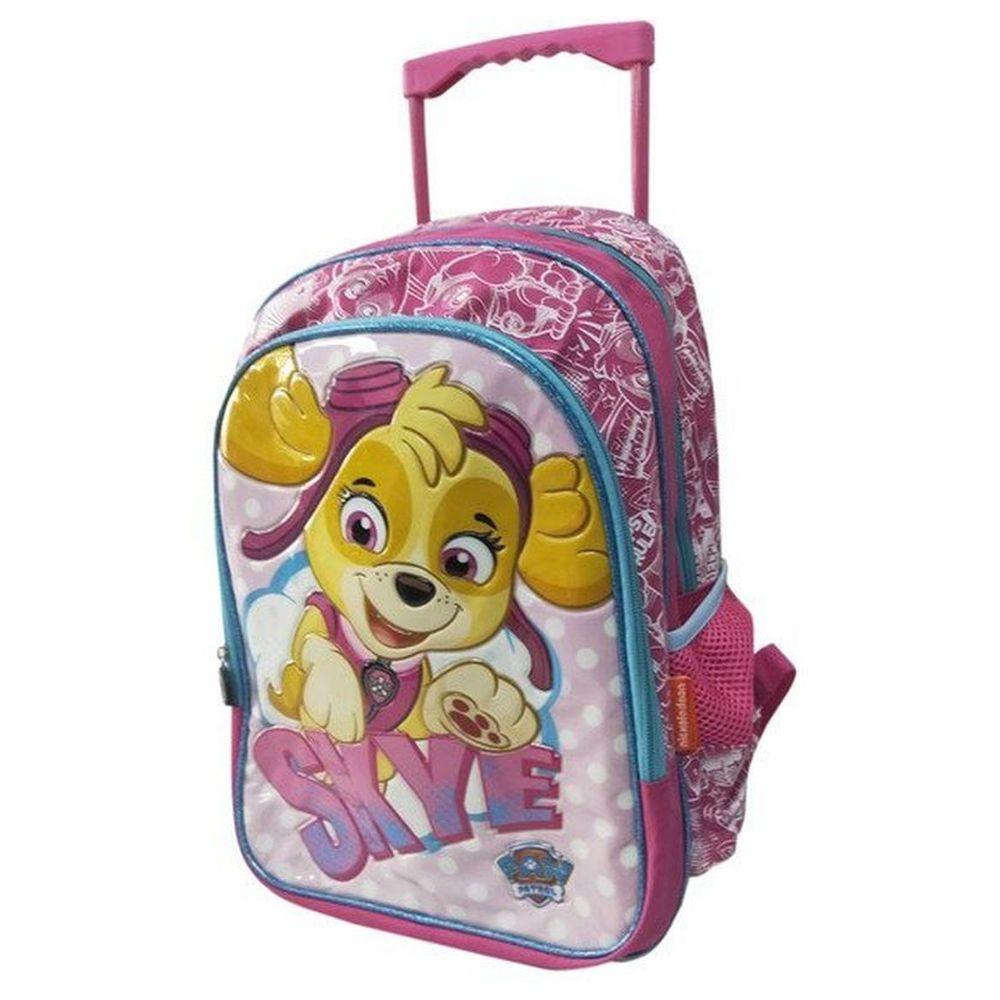 Paw Patrol - School Trolley Bag - 16-Inch, Lunch Bag And Pencil Case