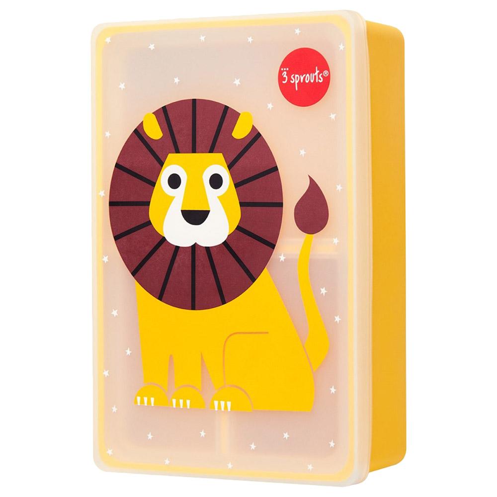 3 Sprouts - Silicone Bento Box - Lion