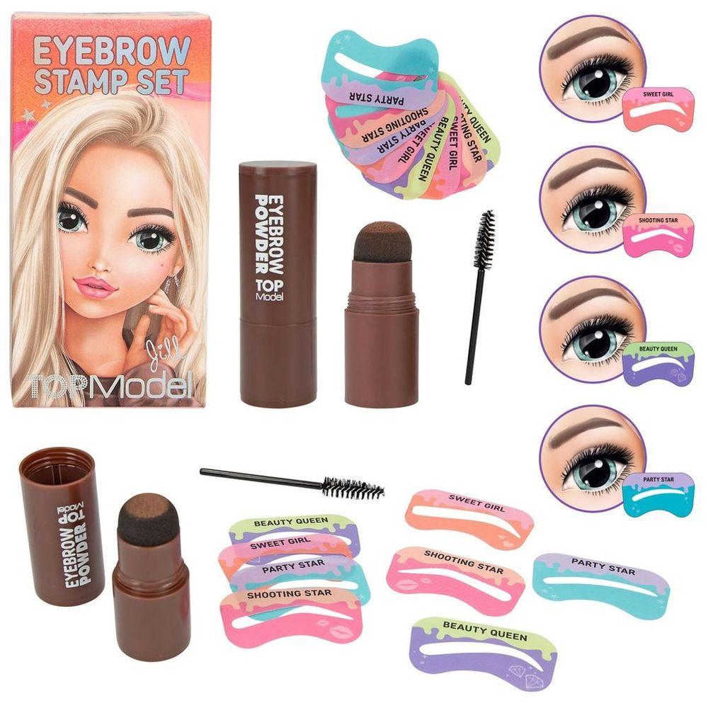 Top Model - Beauty & Me Eye Brow Stamp Set 1pc - Style May Vary