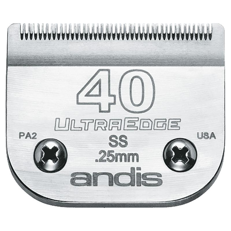 Andis - UltraEdge Detachable Clipper Blade - Silver - 0.25 mm