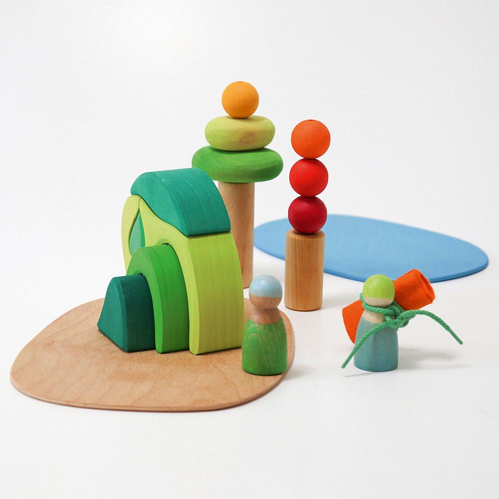 Grimm's - Small World Play In The Woods Playset