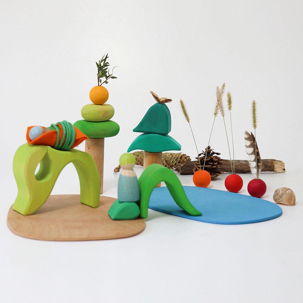 Grimm's - Small World Play In The Woods Playset