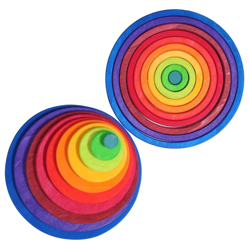 Grimm's - Concentric Circles And Rings - 20pcs