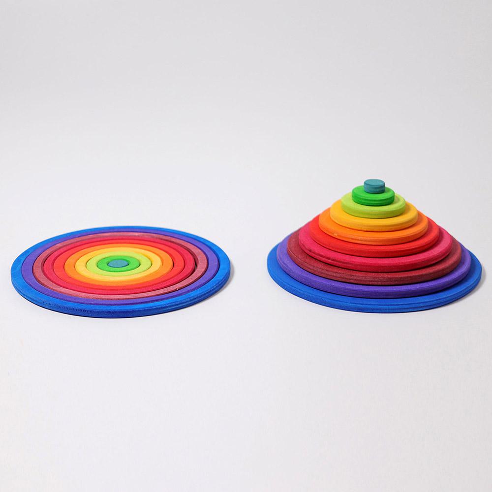 Grimm's - Concentric Circles And Rings - 20pcs