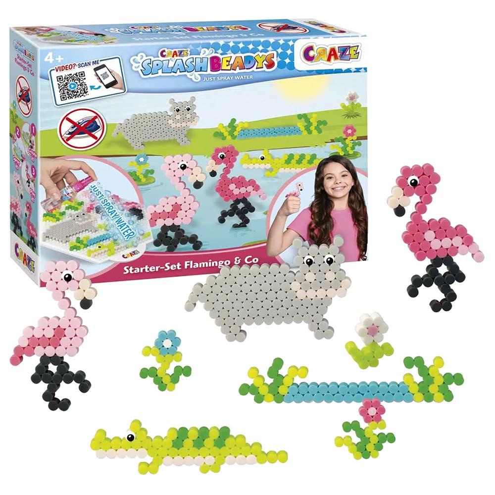 Craze - Splash Beadys Starter Set - Flamingo