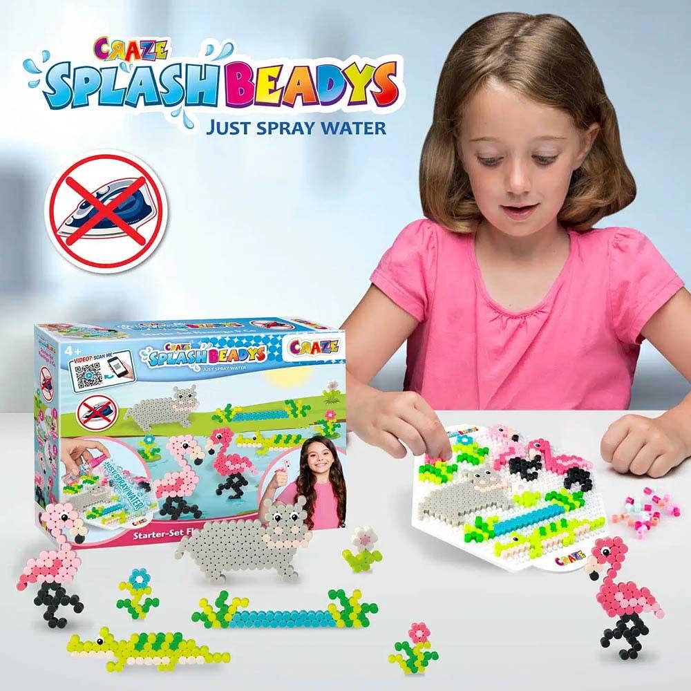 Craze - Splash Beadys Starter Set - Flamingo