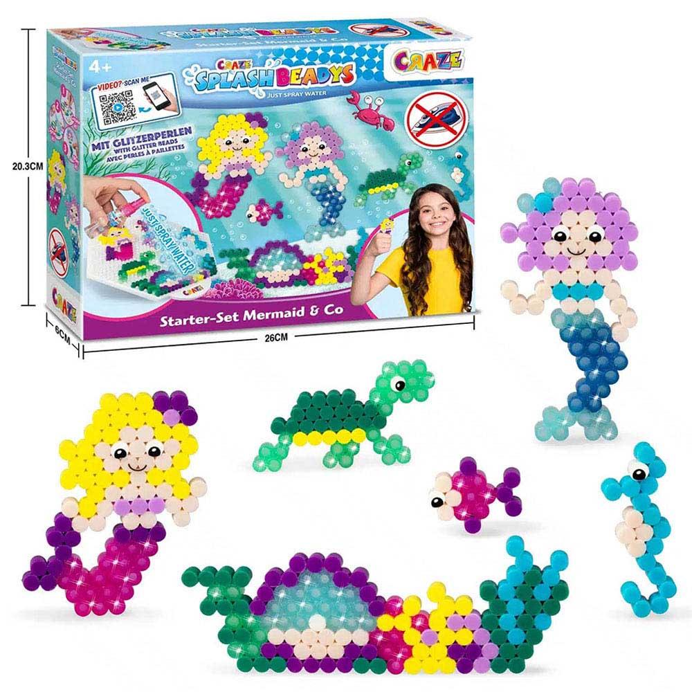 Craze - Splash Beadys Starter Set - Mermaid