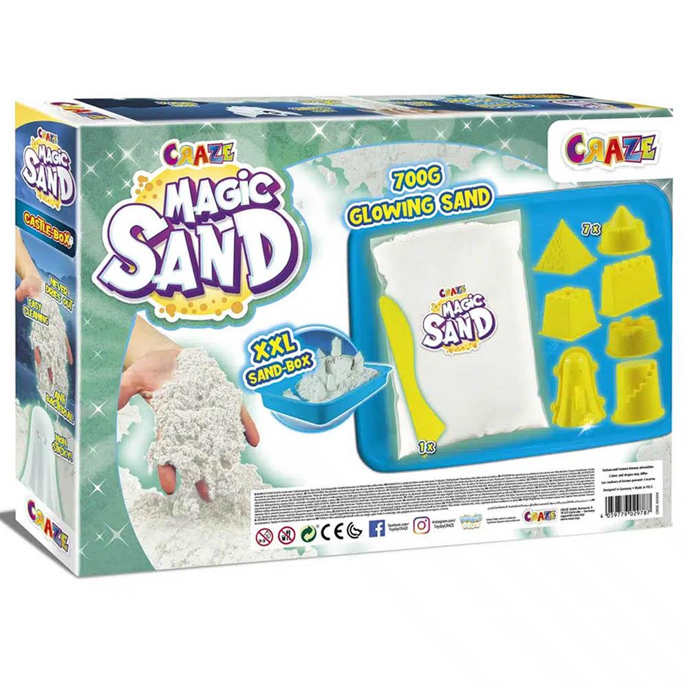 Craze - Magic Sand Glow In The Dark Castle Box