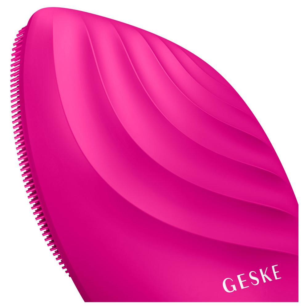 Geske - 5-in-1 Electric Sonic Facial Brush - Pink