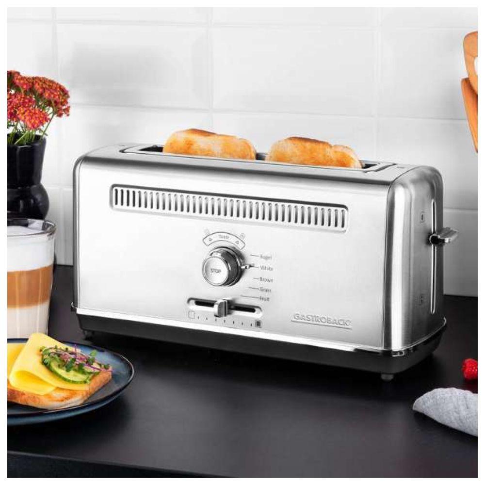 Gastroback - Design Advanced 4S Toaster - Silver