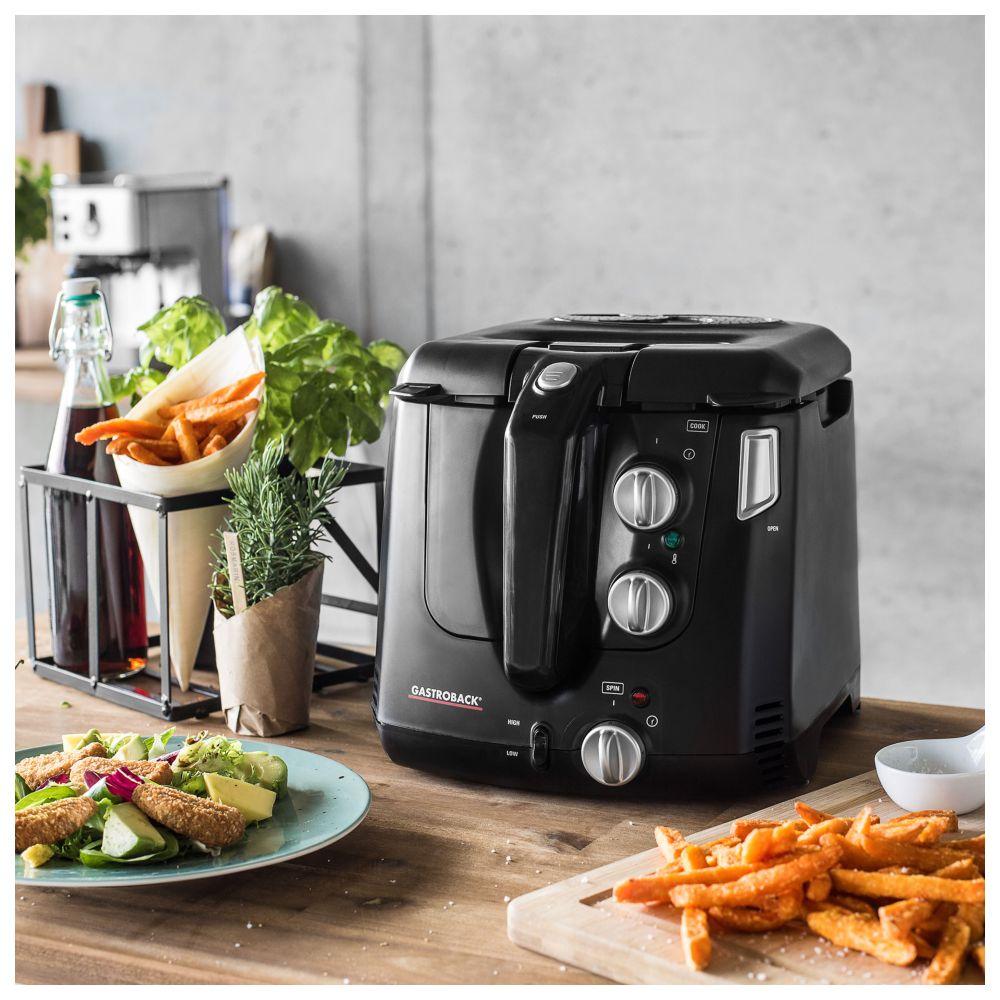 Gastroback - Vita Spin Fryer - Black - 2000 W