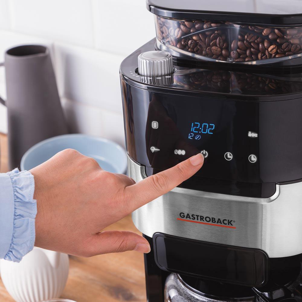 Gastroback - Coffee Machine Grind & Brew Pro Thermo - Black